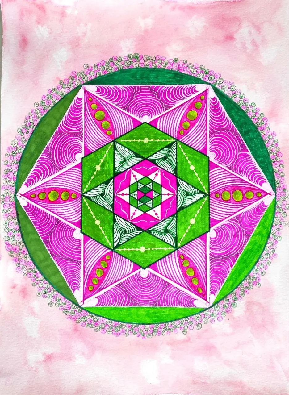 Mandala Esencia Única - Reflejo de la individualidad sagrada
